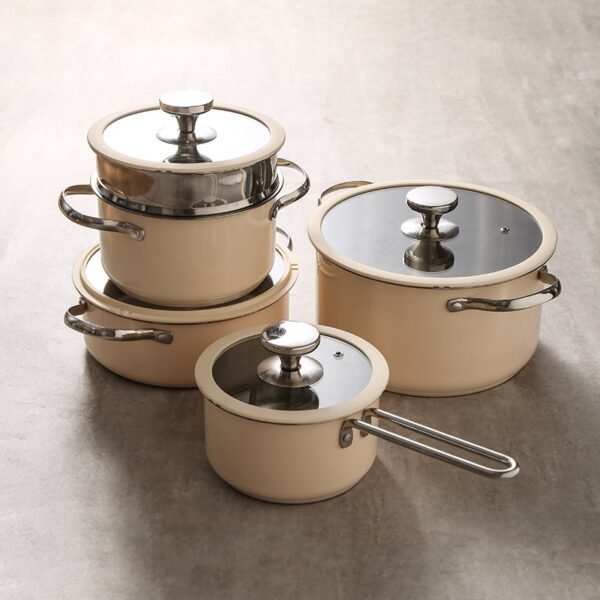 Elegant Stainless Steel Cookware Set