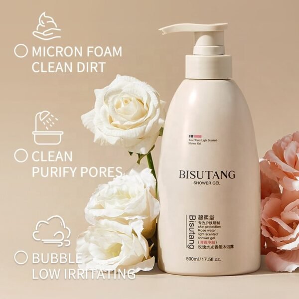 Rose Petal Whitening Body Wash