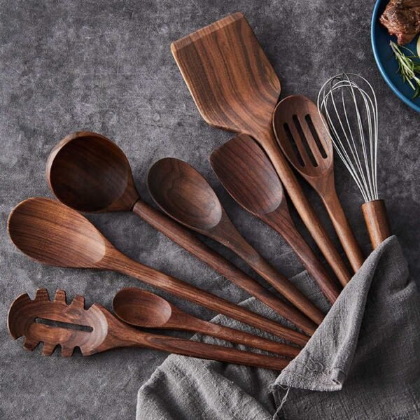 H96e821e84ff34fb98abeb50b81fe2e25Q.jpg_720x720q50.jpg Elegant Wooden Kitchen Utensil Set