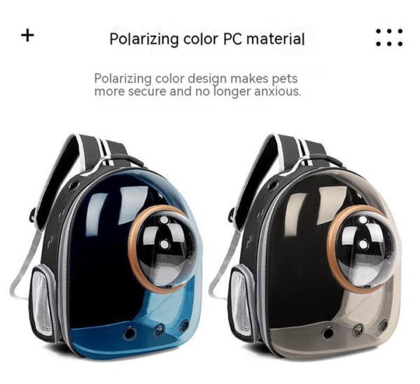 Outdoor Transparent Pet Backpack Carrier