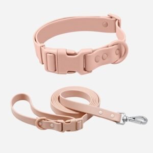 PVC Waterproof Dog Collar Set